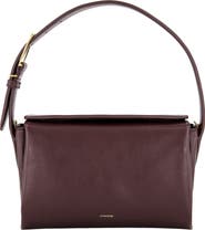 Vince Sidney Boxy Nappa Leather Shoulder Bag