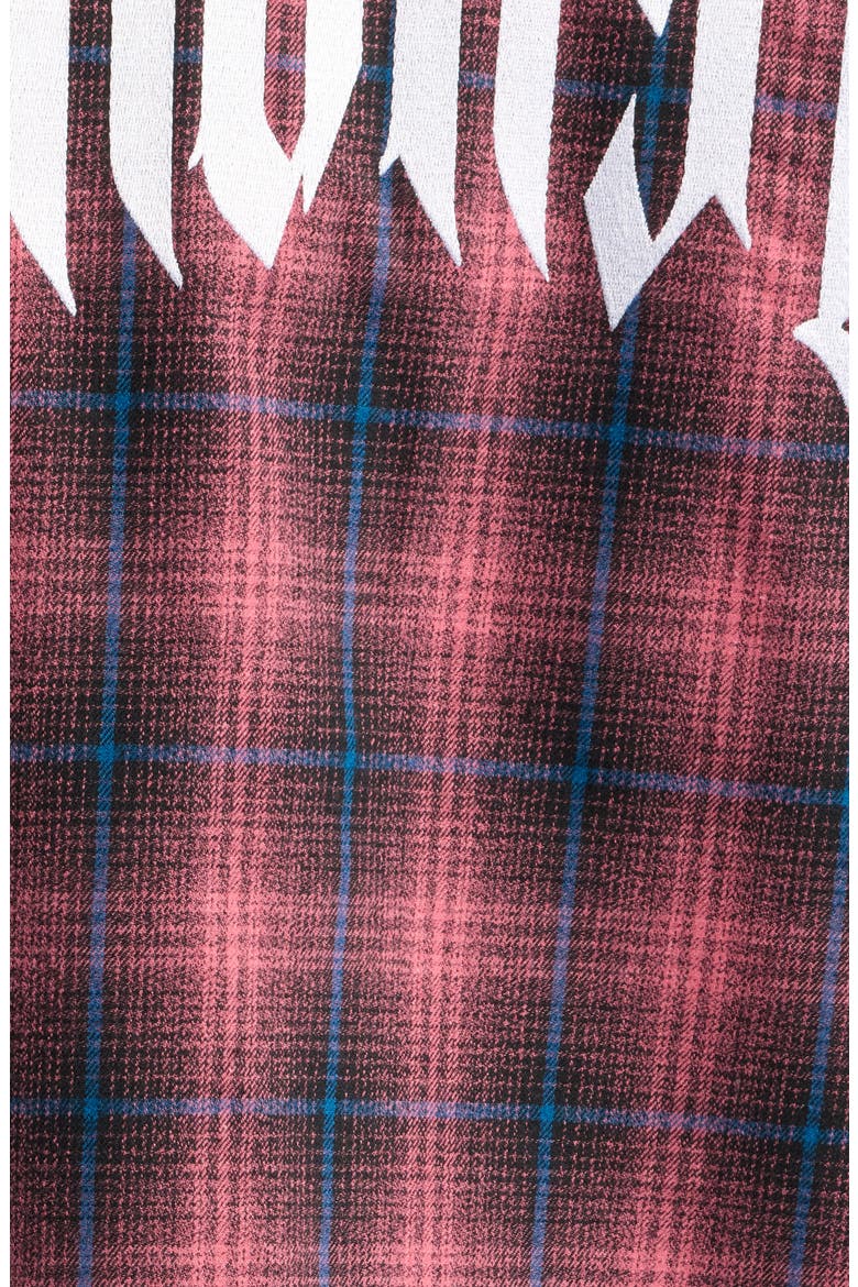 Plaid Zip Jacket, Alternate, color, RED PLAID