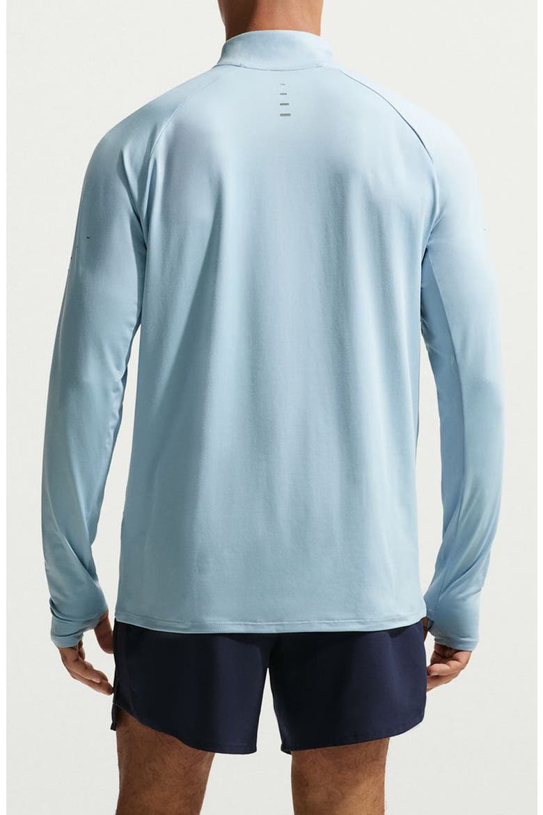 Dri-FIT Stride Half Zip Running Top, Alternate, color, LIGHT ARMORY BLUE