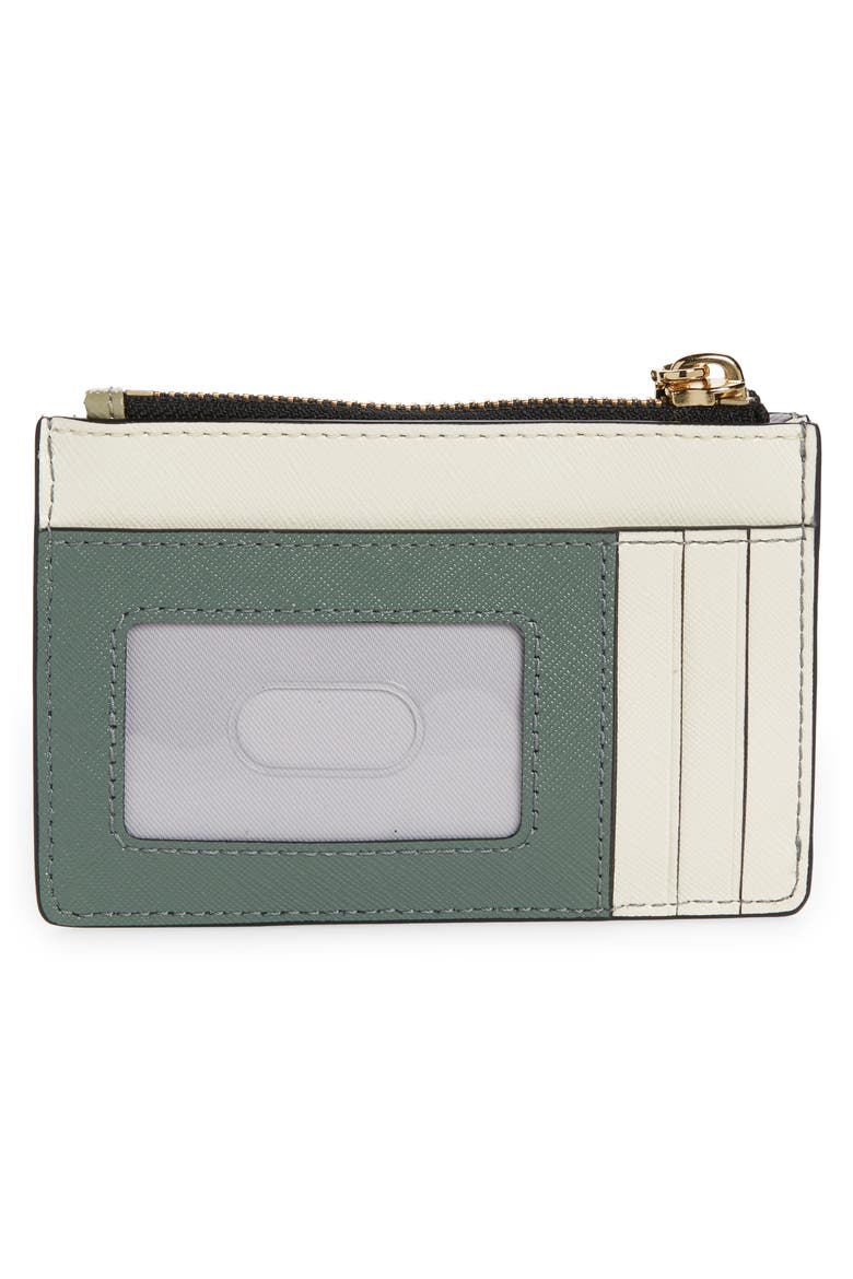 Snapshot Leather ID Wallet, Alternate, color, SILVER SAGE MULTI