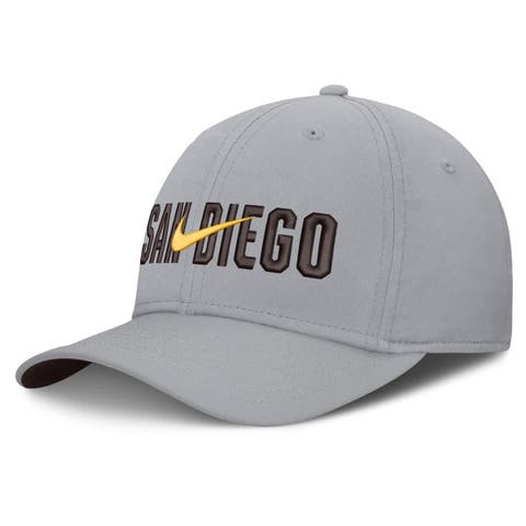 Men's Nike  Gray San Diego Padres Primetime Rise Dri-FIT Flex Hat