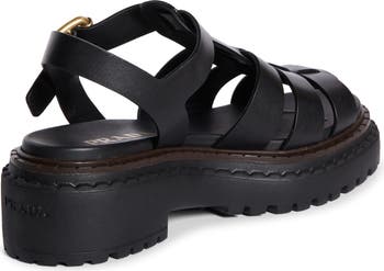【関税＆送料込み】Prada Cage Fisherman Sandals Prada Platform Cage Sandal (Women) | Nordstrom
