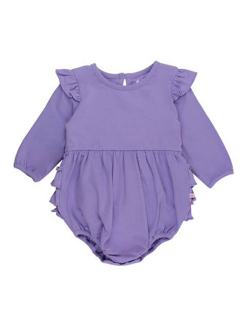 Long Sleeve Flutter Bubble Romper