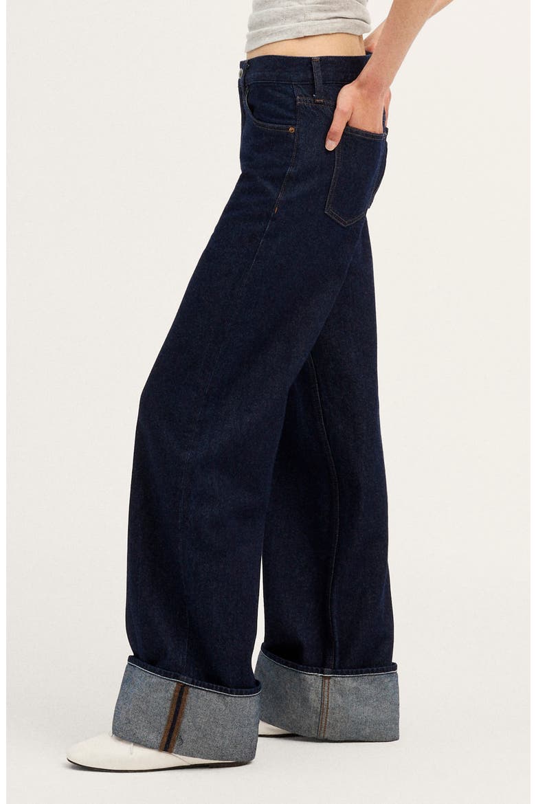 The Ultimate Wide Leg Jeans, Alternate, color, RINSE WASH