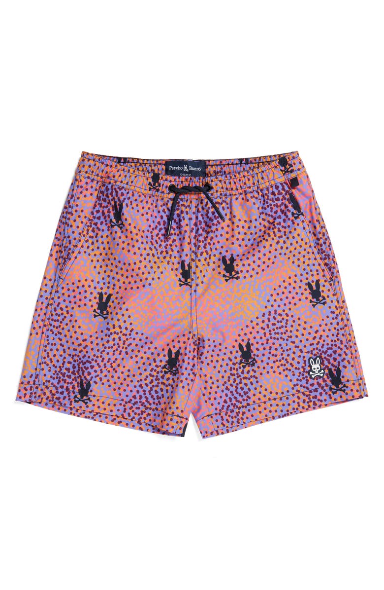 Psycho Bunny Kids' Chicago Swim Trunks, Main, color, 