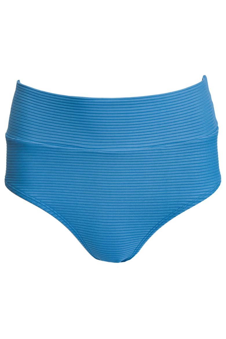 Flat Rib Mid Rise Swim Bottom, Alternate, color, Monica