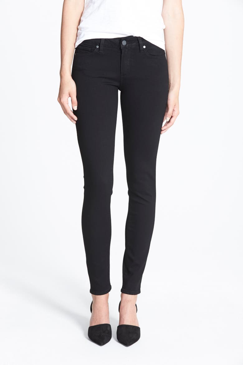 Transcend - Verdugo Ultra Skinny Jeans, Main, color, BLACK SHADOW