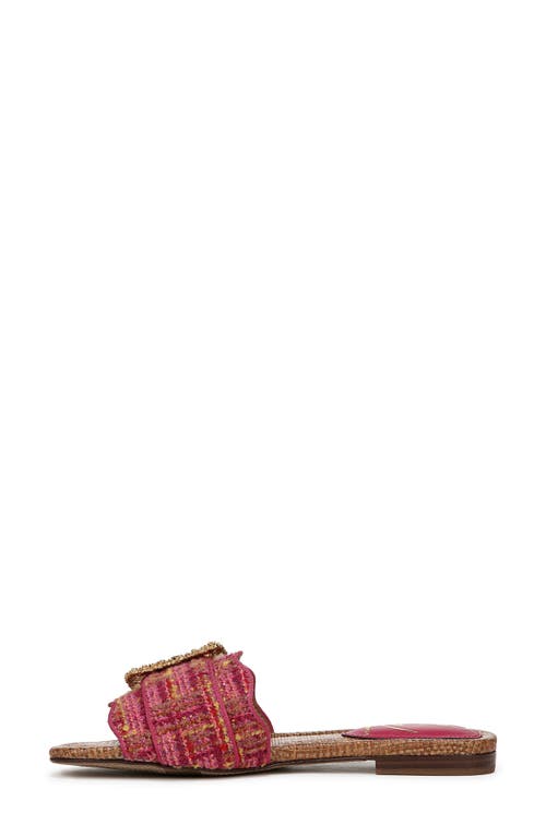 SAM EDELMAN SAM EDELMAN BAMBI 2 SNAKESKIN EMBOSSED SLIDE SANDAL