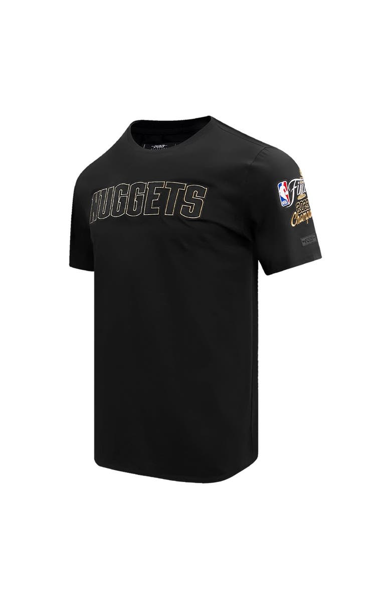 PRO STANDARD Unisex Pro Standard Black Denver Nuggets 2023 NBA Finals Champions T-Shirt, Alternate, color, Black