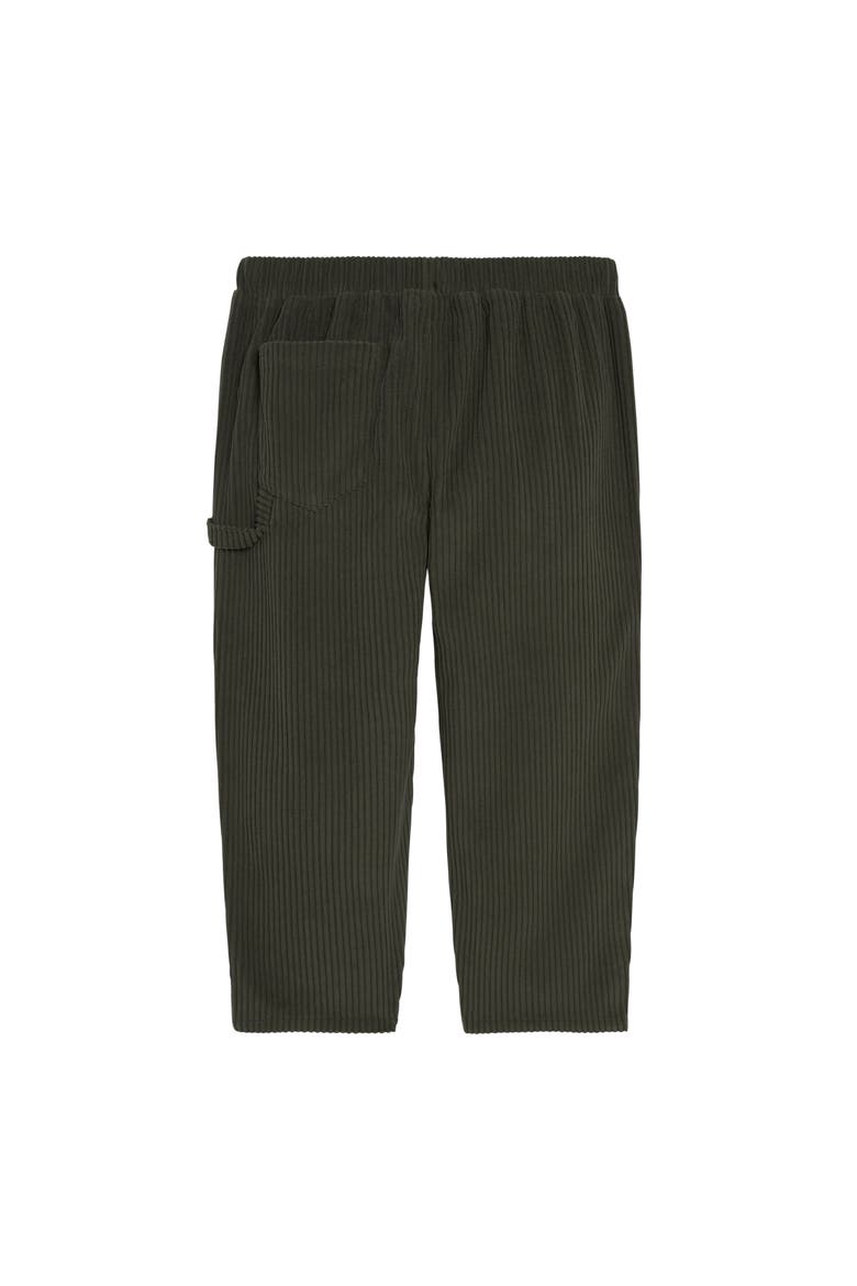 Henley Shirt & Pant Set, Alternate, color, Dark Green