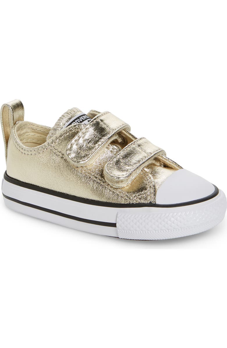 Converse Chuck Taylor<sup>®</sup> All Star<sup>®</sup> 2V Metallic Low-Top Sneaker, Main, color,