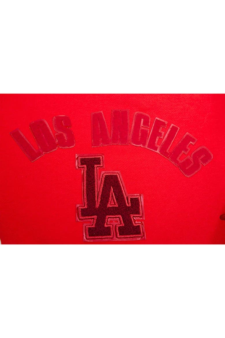 Men's Pro Standard Los Angeles Dodgers Triple Red Classic Shorts, Alternate, color, Red