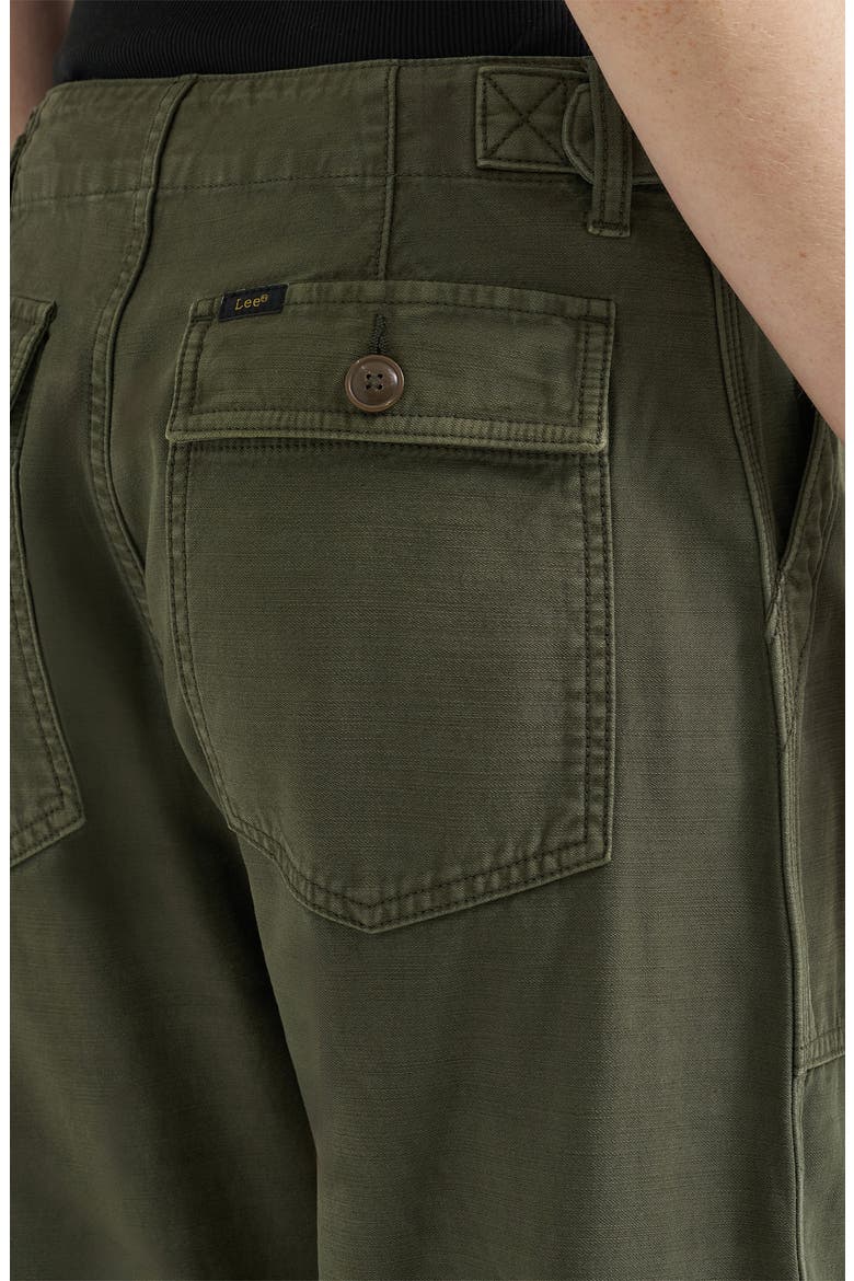 Loose Fit Utility Pants, Alternate, color, OAK MOSS