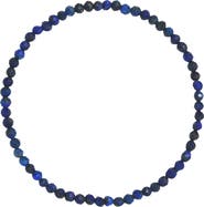 Zoe Lev Lapis Lazuli Stretch Beaded Bracelet