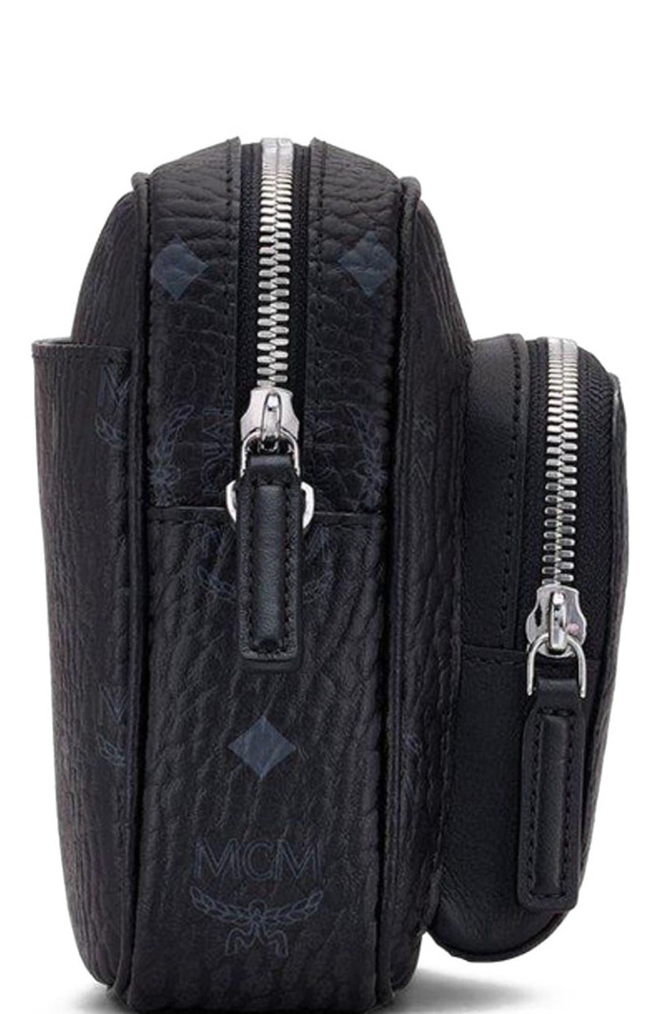 MCM Aren Crossbody in Visetos, Alternate, color, 