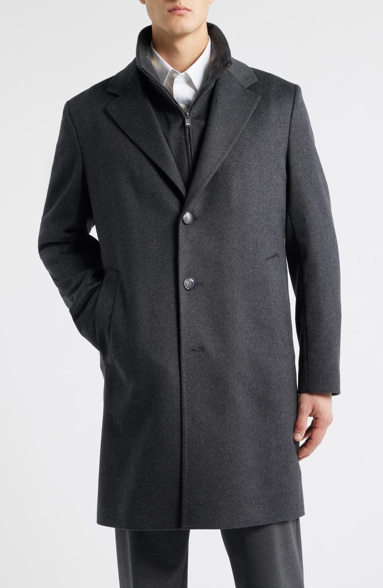 BOSS Jared 3-in-1 Coat with Removable Bib, Alternate, color, Medium Grey