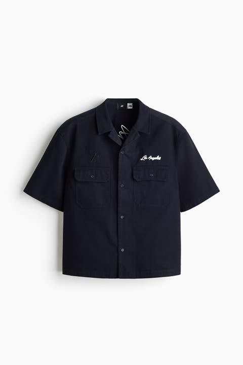 Relaxed Fit Cotton Shirt