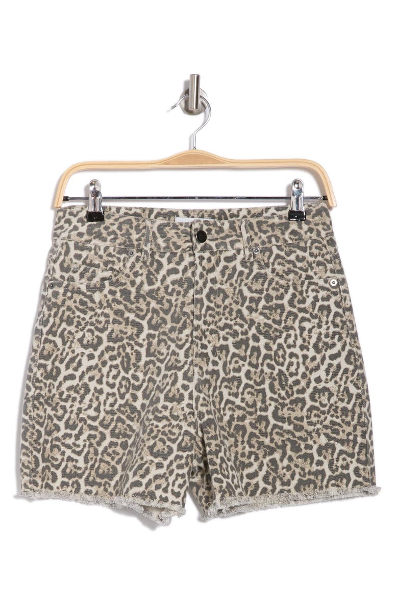 Vigoss Ace Cheetah Cut Off Shorts, Alternate, color, Cheetah
