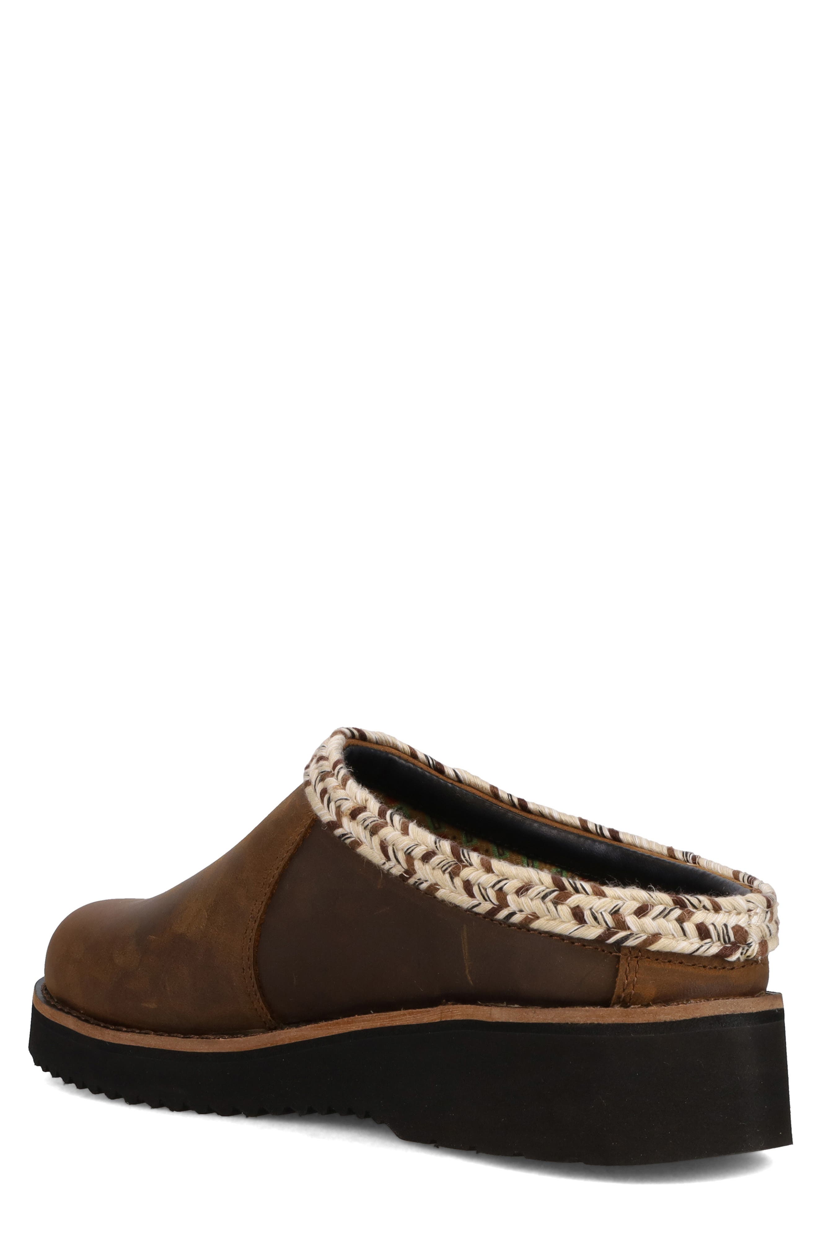 Original Leather Clog, Alternate, color, BROWN