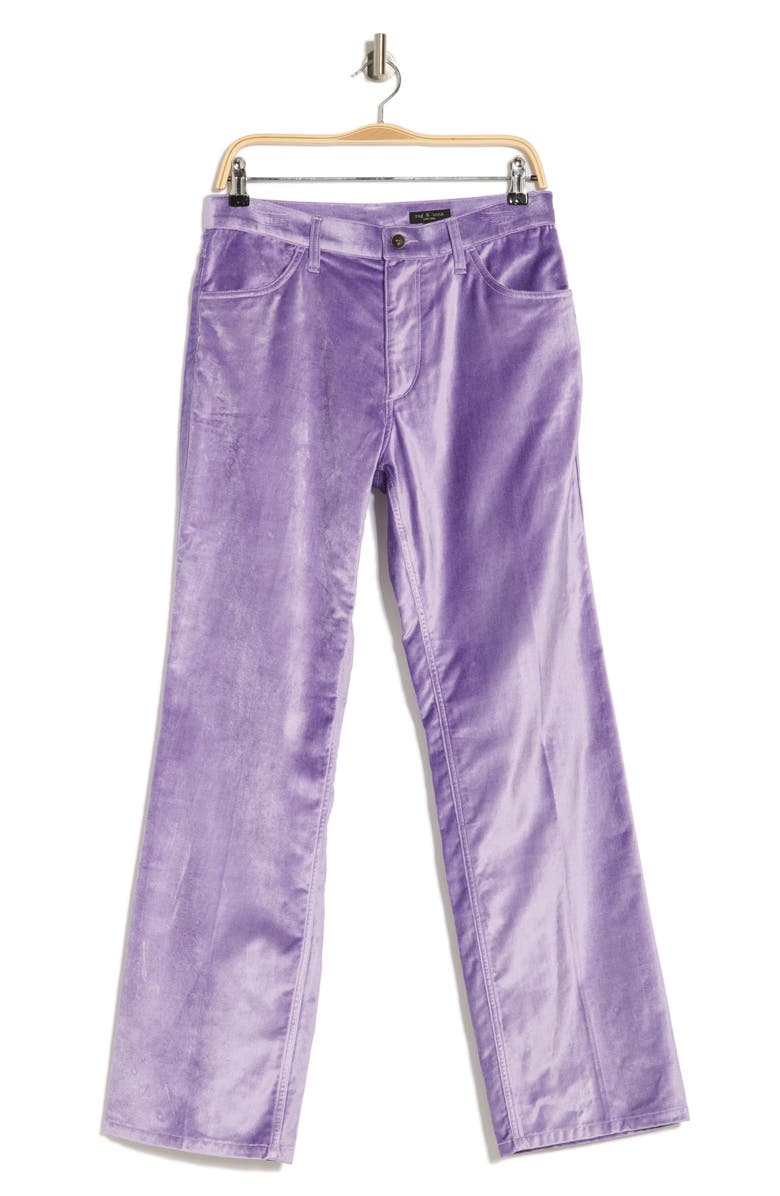 rag & bone Jacey Velvet Pants, Alternate, color,