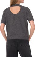 Ted Baker Mock Neck Short Sleeve Sweater