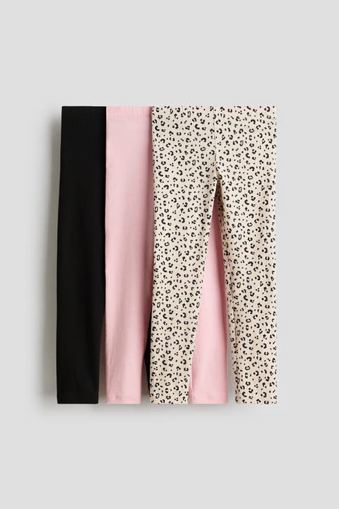 3-pack Cotton Jersey Leggings