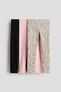 H&M 3-pack Cotton Jersey Leggings