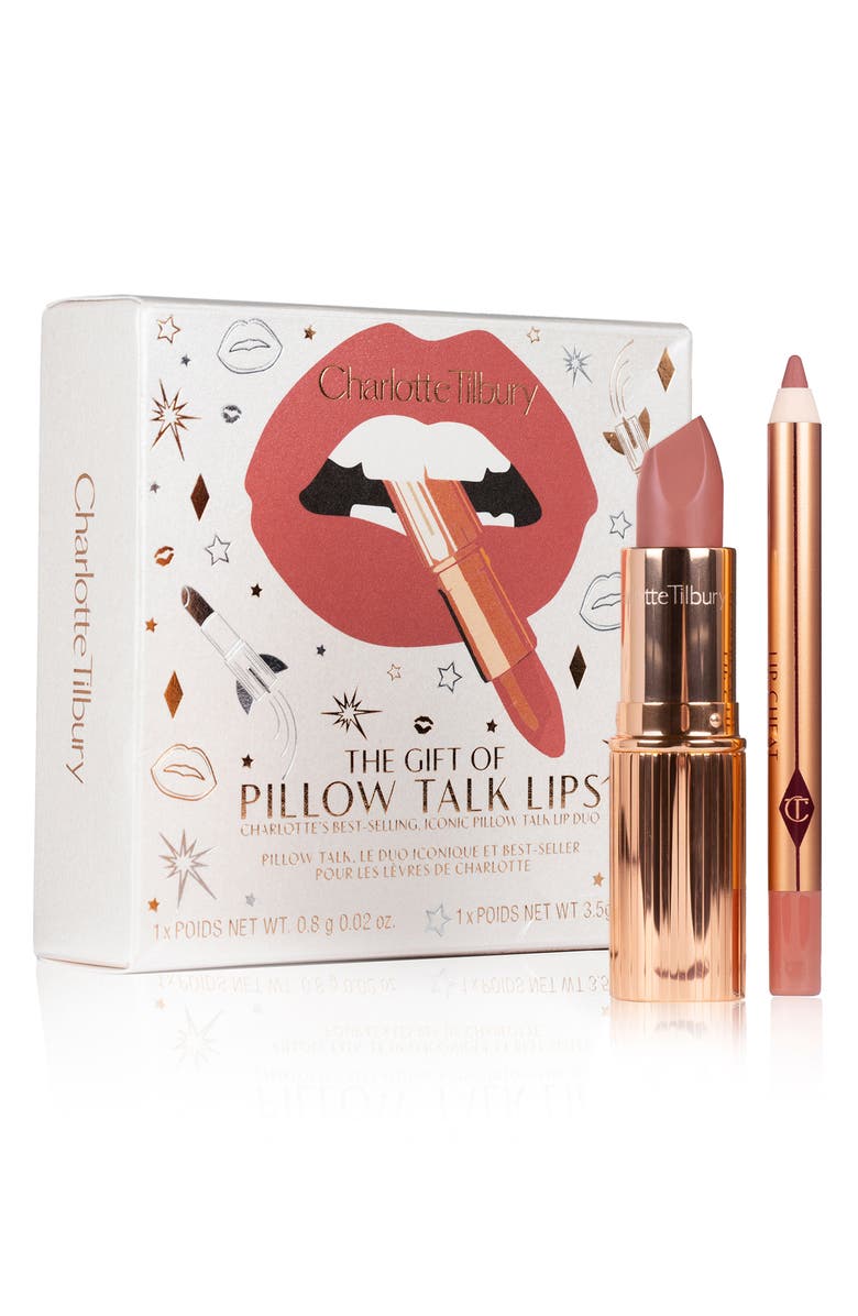 Charlotte Tilbury The Gift of Pillow Talk Lips Duo, Main, color, 