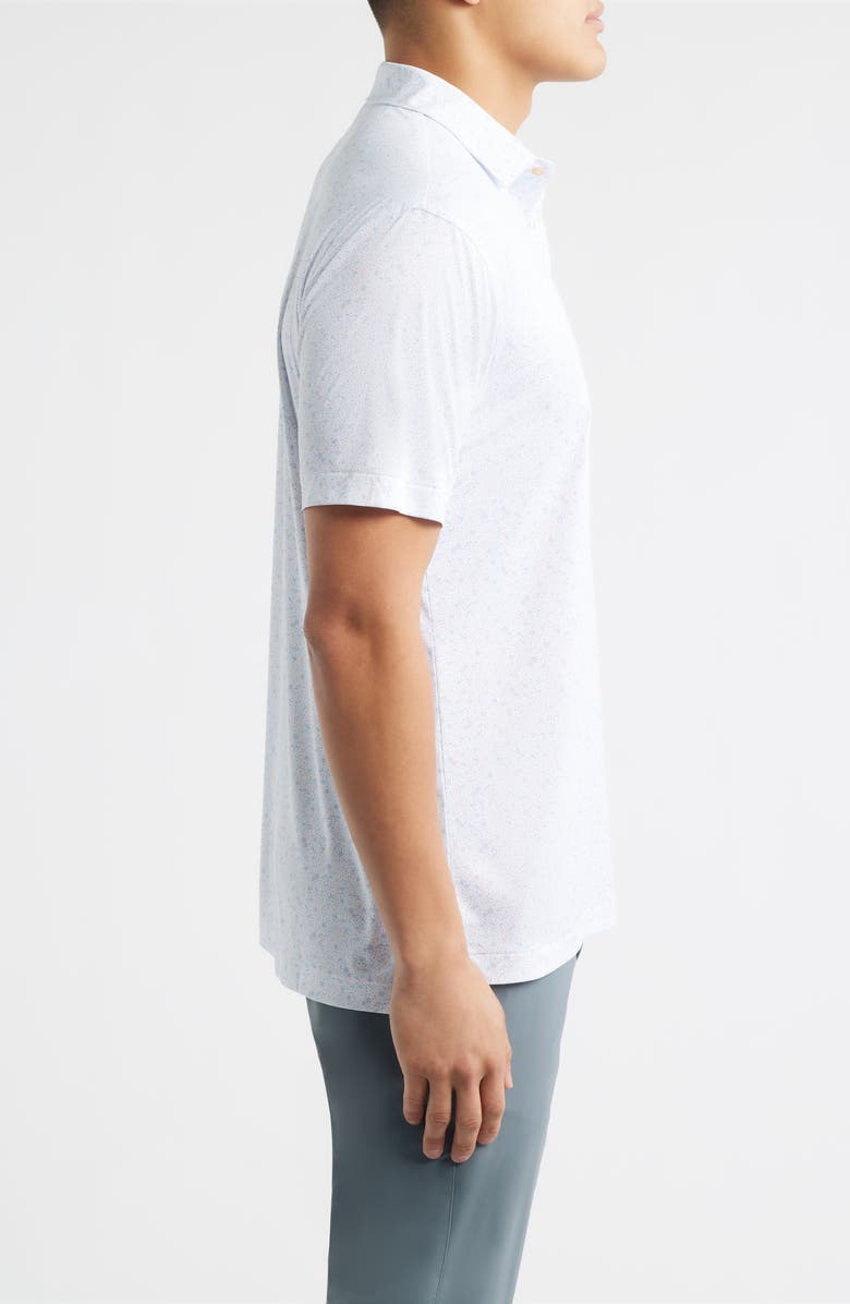 Peter Millar Featherweight Land of the Free Performance Polo, Alternate, color, White