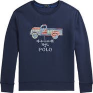 Polo Ralph Lauren Kids' Truck Graphic Sweatshirt