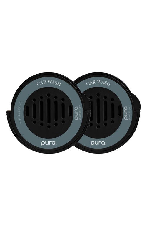 Pura Car Wash Car Fragrance Duo Refill Pack In Car Wash