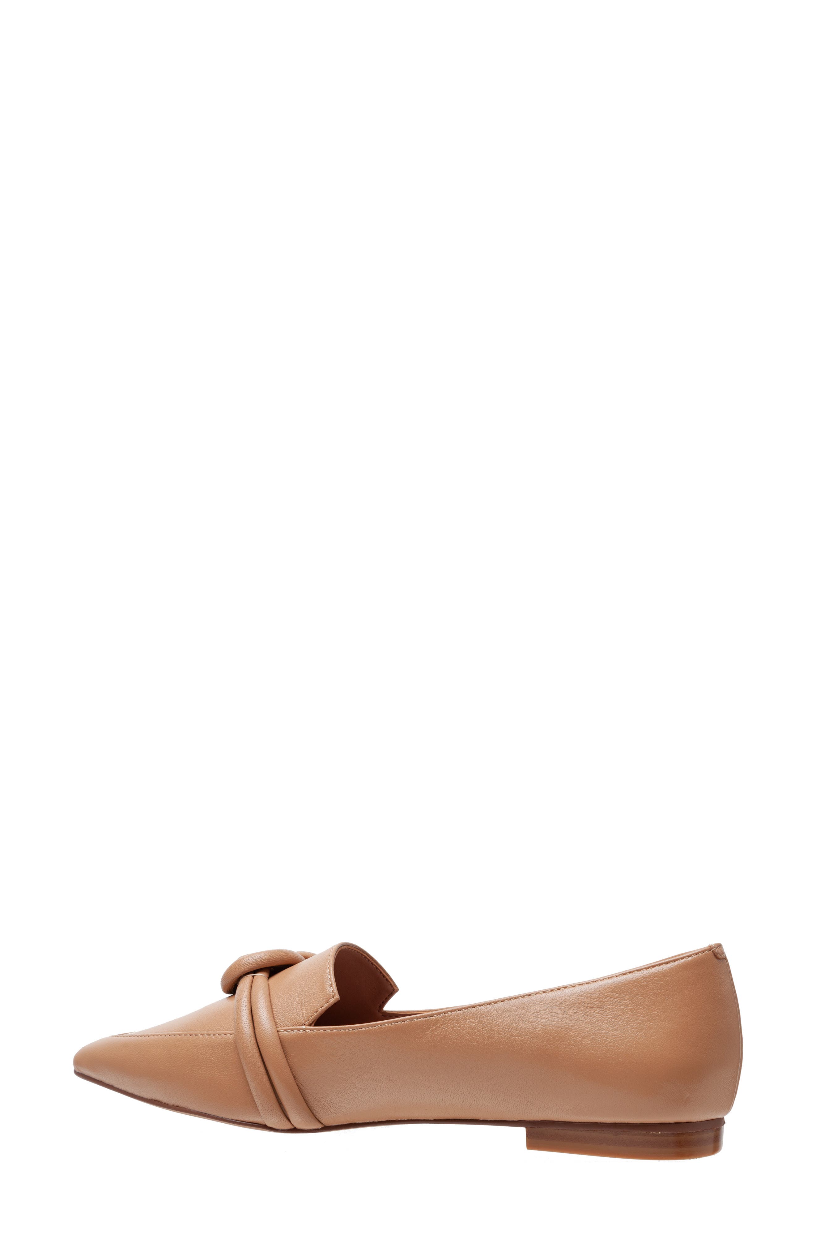 Linea Paolo Marais Pointed Toe Flat, Alternate, color, Desert