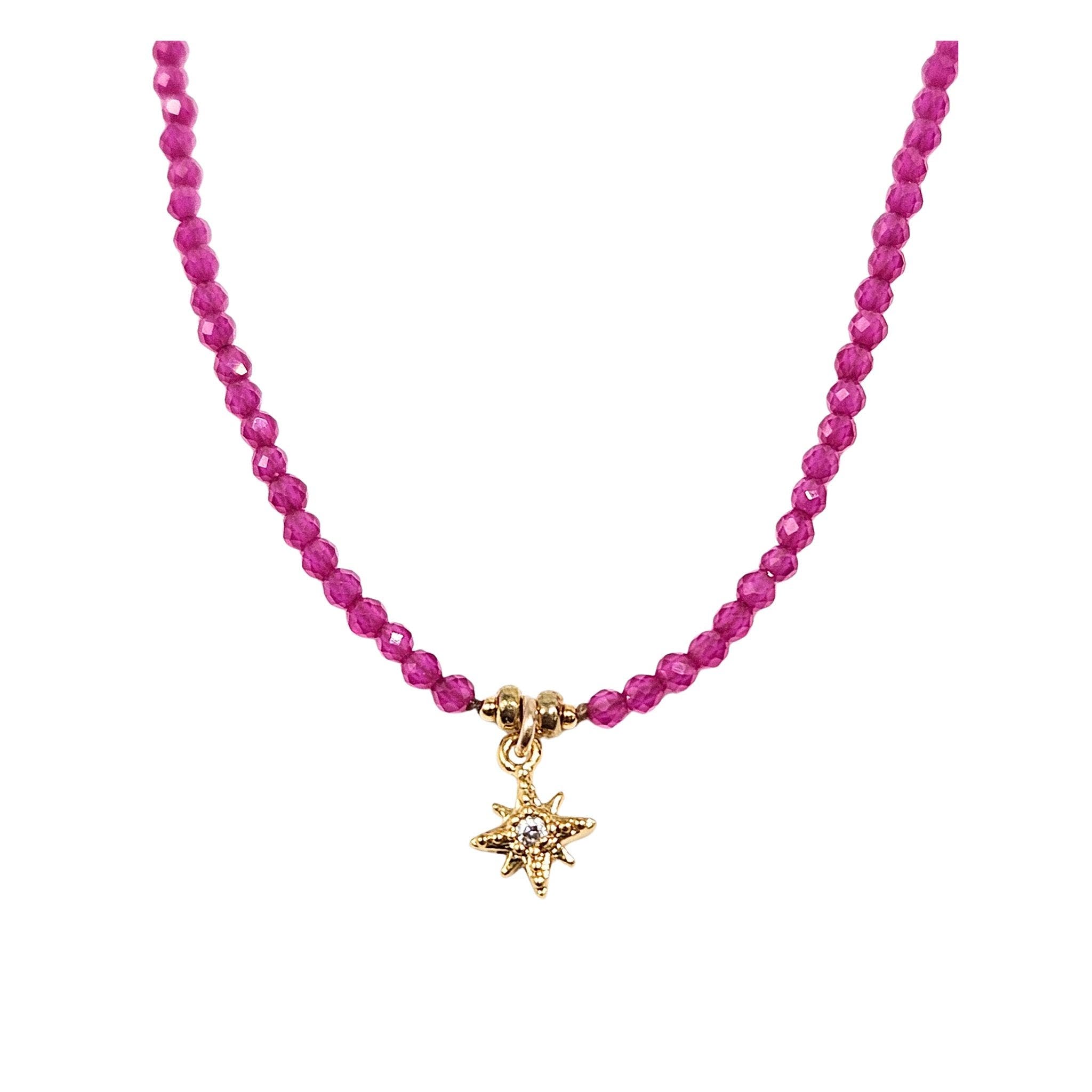 MADISON BEVERLY HILLS Ruby Star Necklace (Women) | Nordstrom