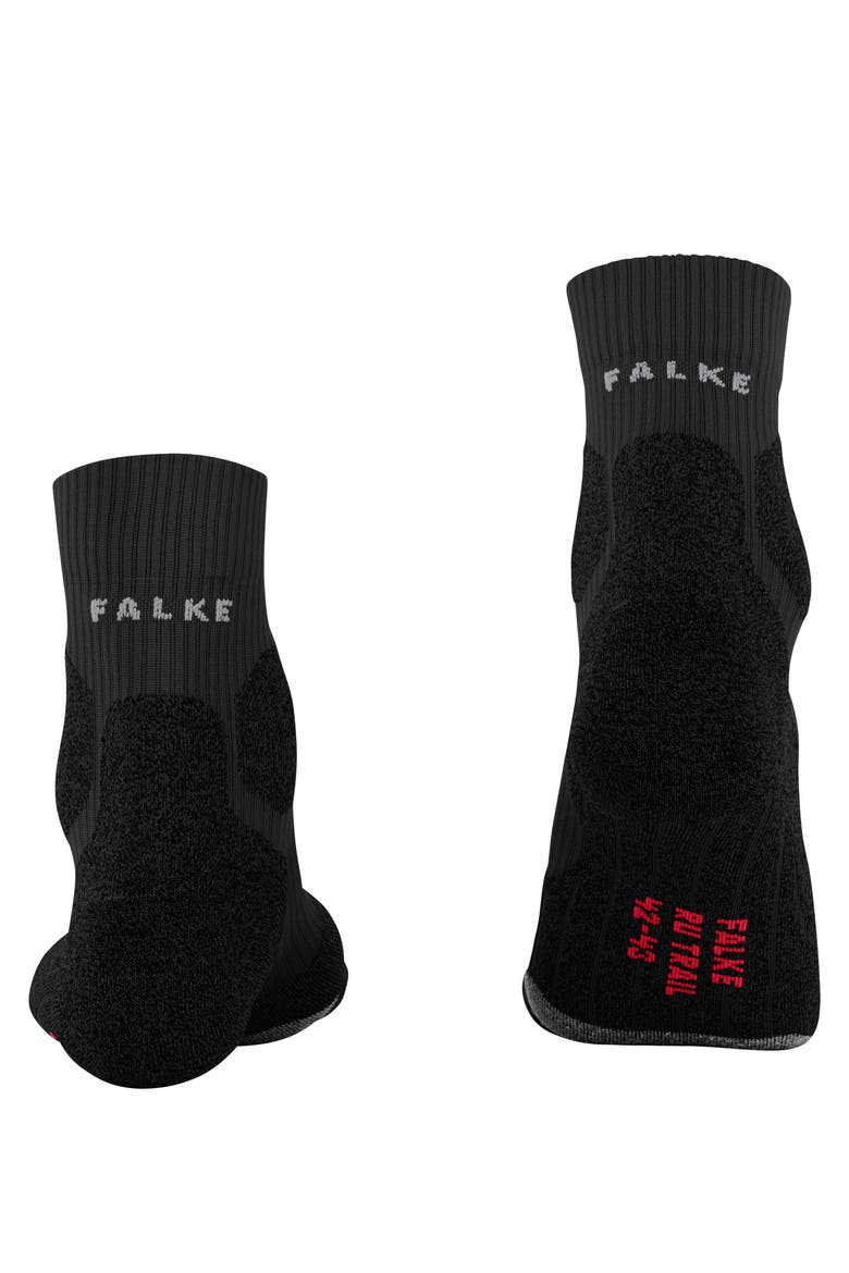 RU Trail Grip Socks, Alternate, color, Black
