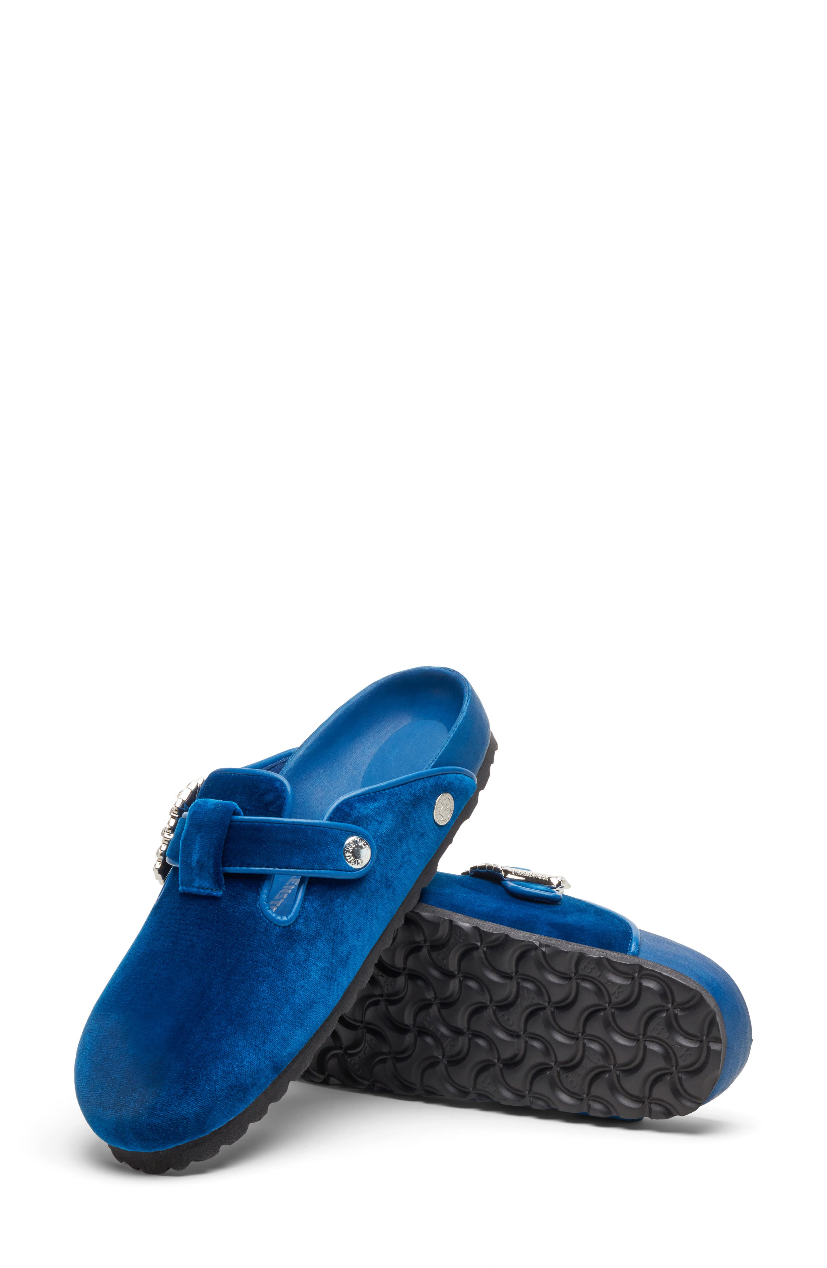 BIRKENSTOCK X MANOLO Blahnik Boston Crystal Buckle Clog, Alternate, color, 