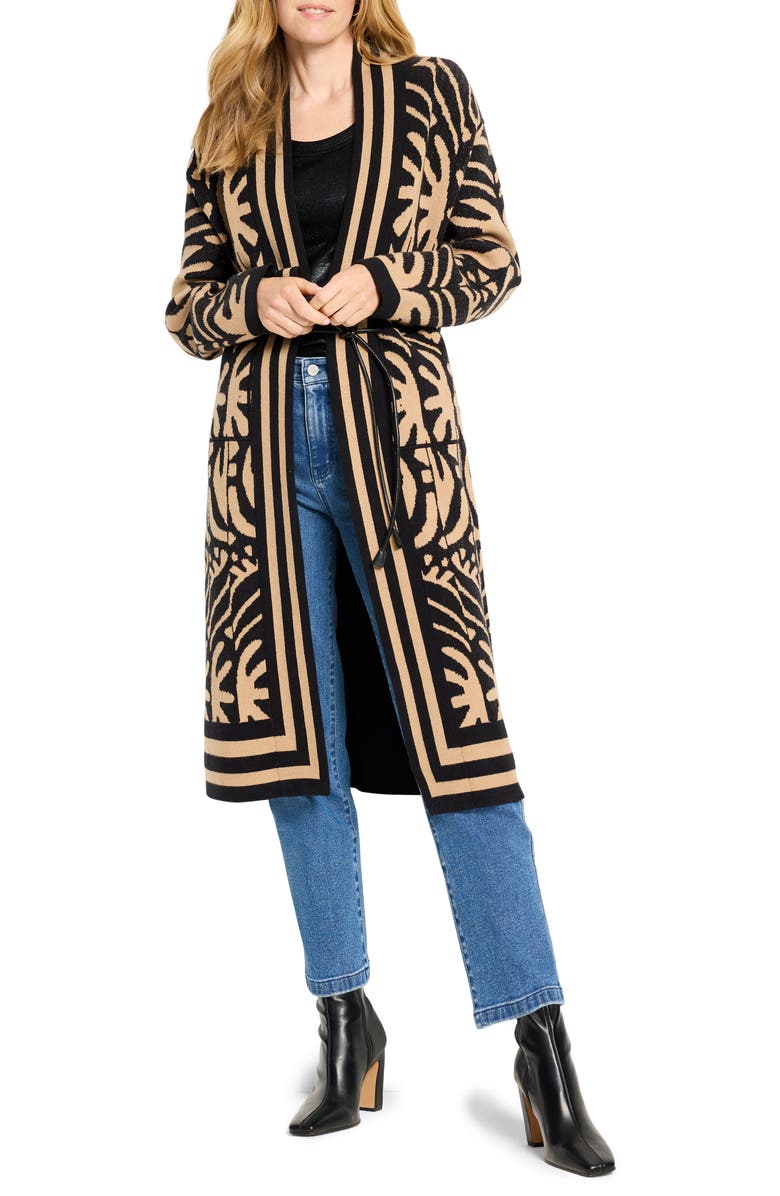 NIC+ZOE Glazed Rib Tank, Alternate, color, Black Onyx