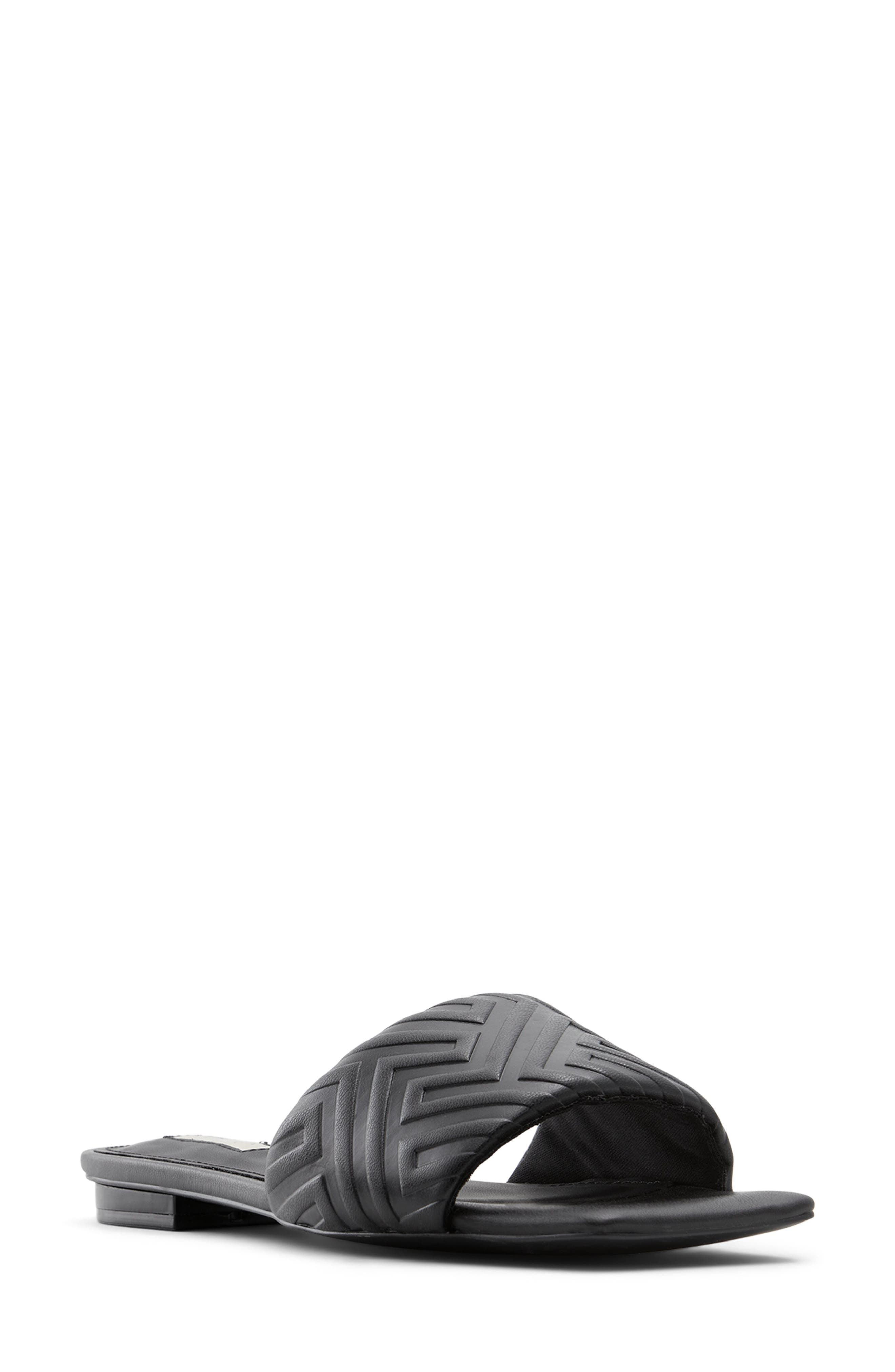 ALDO Cleona Faux Leather Slide Sandal, Main, color, 