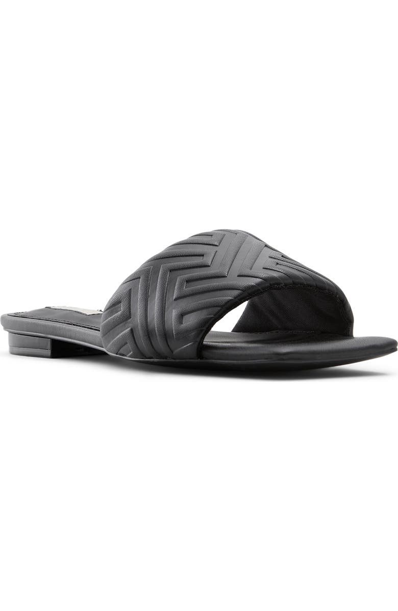ALDO Cleona Faux Leather Slide Sandal, Main, color,