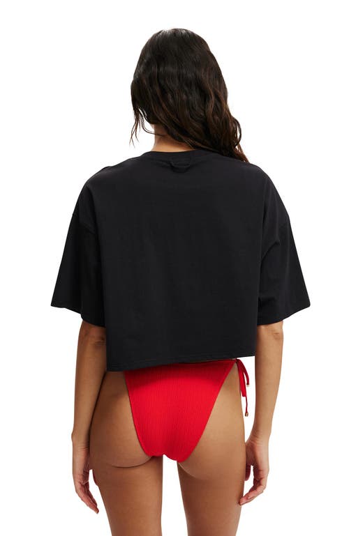 COTTON ON BODY COTTON ON BODY ACTIVE CROPPED GRAPHIC TEE