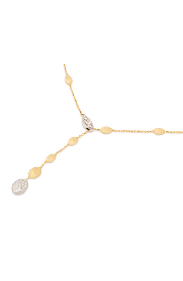 Marco Bicego Siviglia Diamond Y-Necklace, Alternate, color, 18K Yellow/White Gold