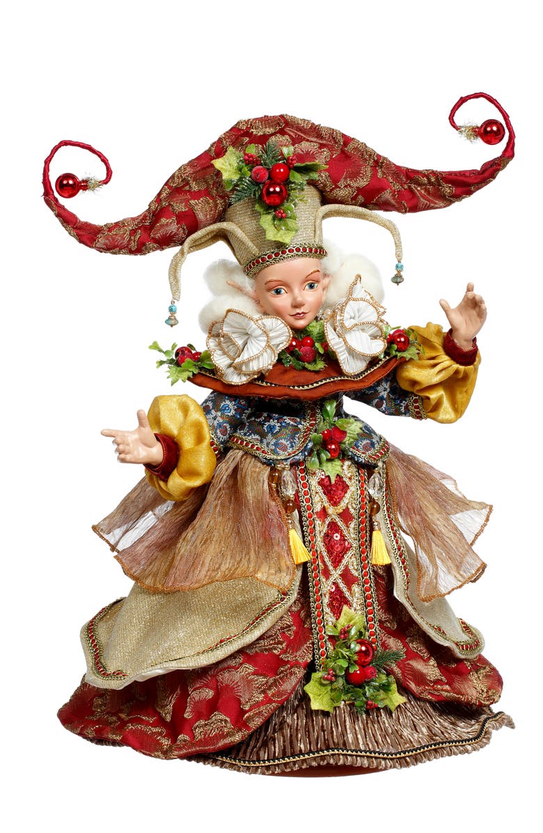 Mark Roberts Elf de Magnifique, Main, color, Red