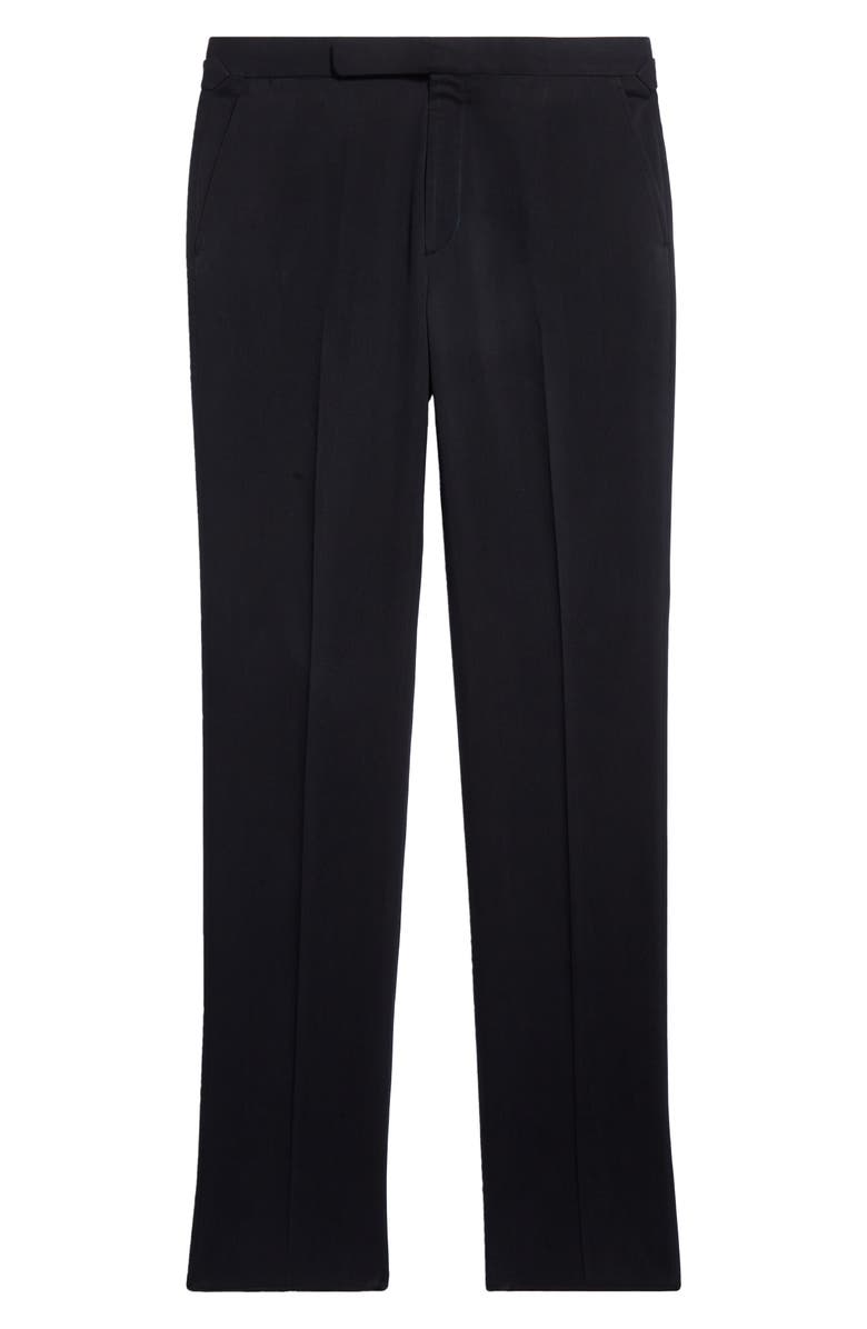 Ralph Lauren Purple Label Gregory Silk Shantung Trousers, Main, color, 