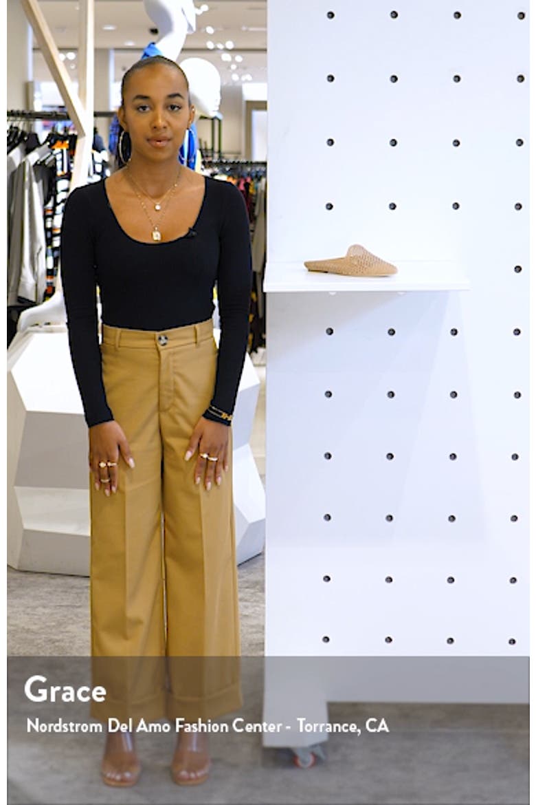 Grant Perforated Loafer Mule video
