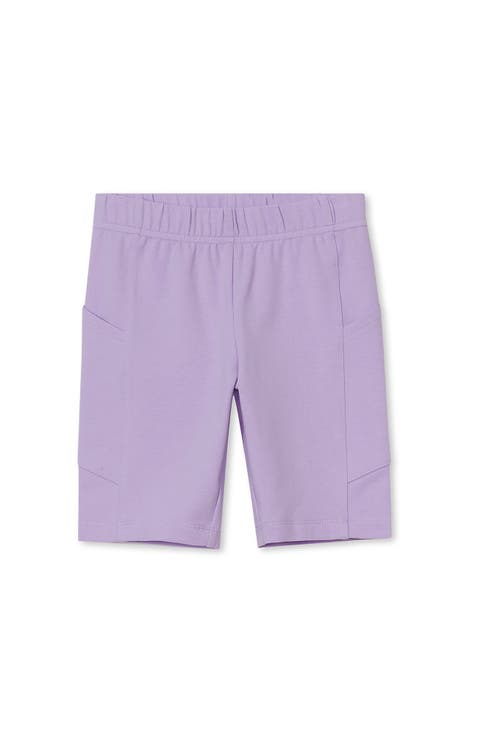 Girls Tough Cotton Bike Short with Pockets