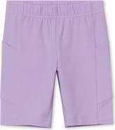 Lands' End Girls Tough Cotton Bike Short with Pockets