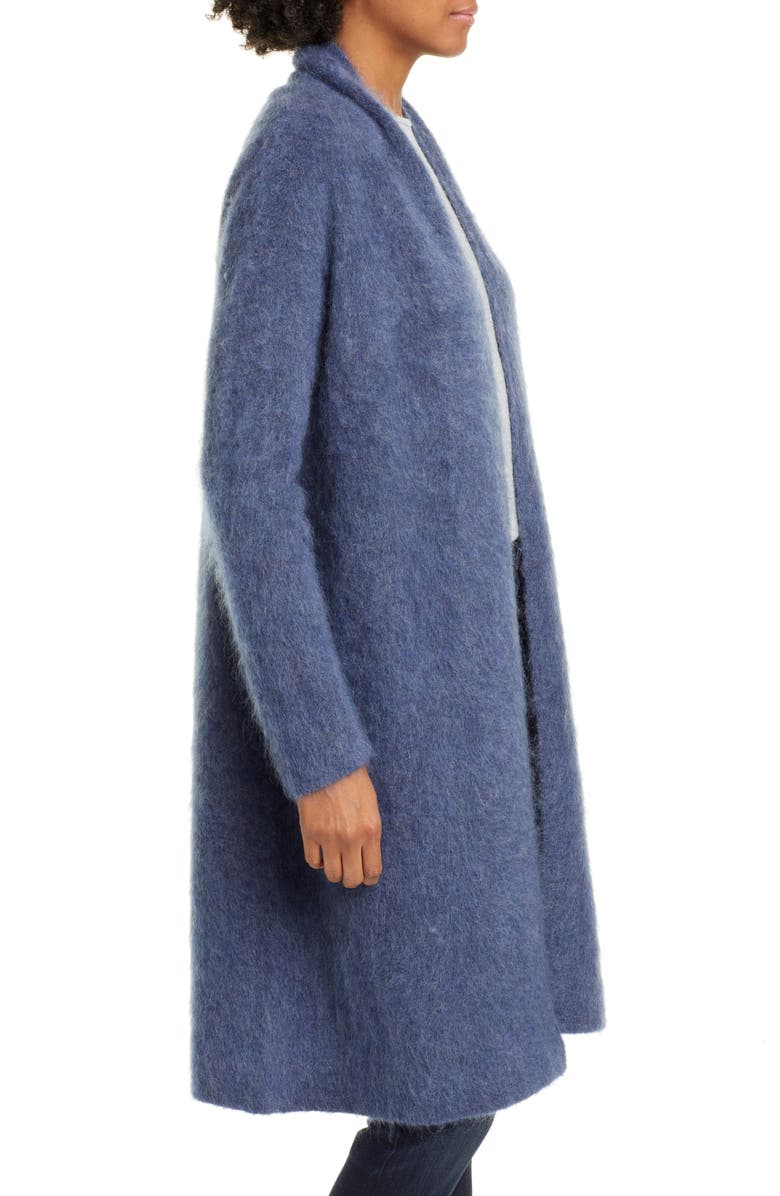 Eileen Fisher Wool Blend Long Cardigan, Alternate, color, 