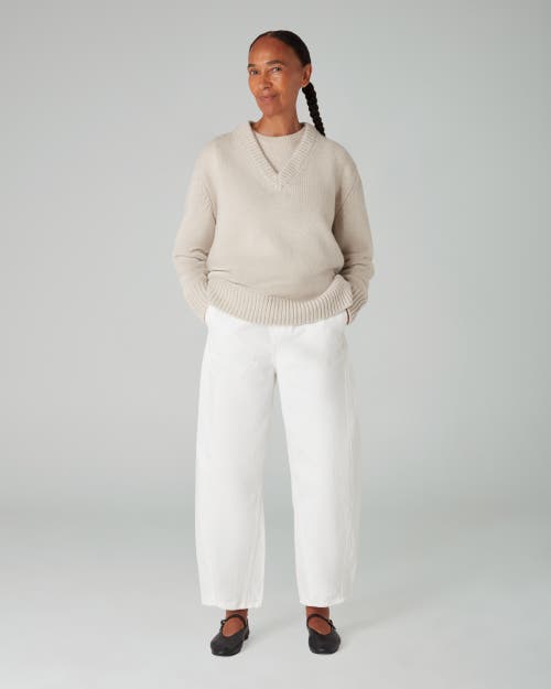 NAVYGREY NAVYGREY THE AUTHENTIC V SWEATER 