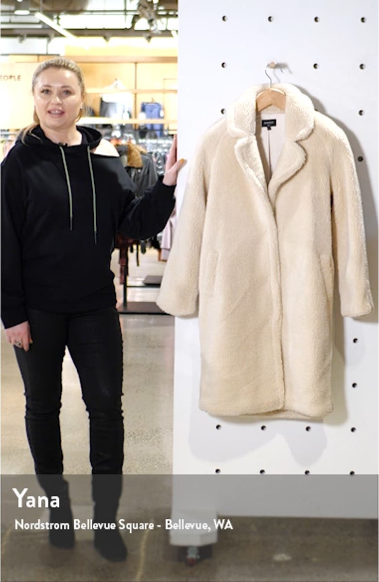 Faux Fur Long Coat, sales video thumbnail