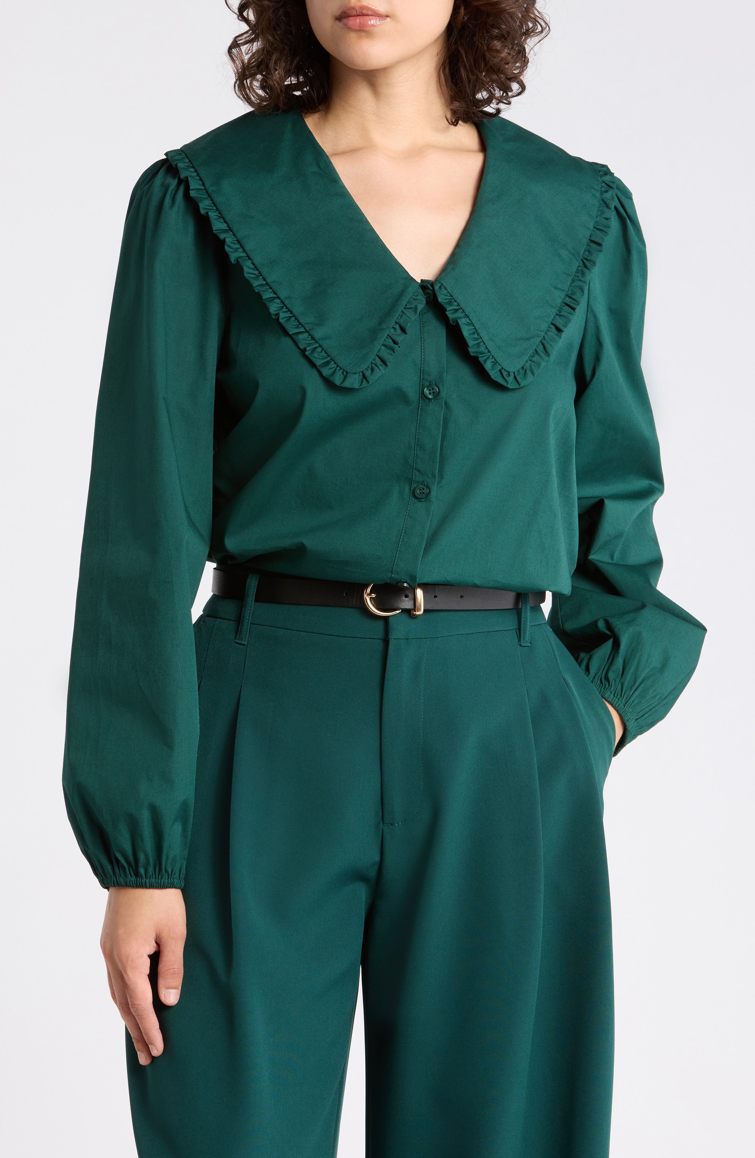 Peter Pan Collar Top