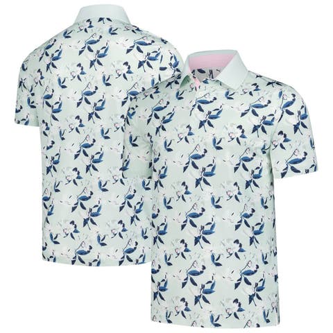 Men's Puma Mint Arnold Palmer MATTR Spring Florals Polo